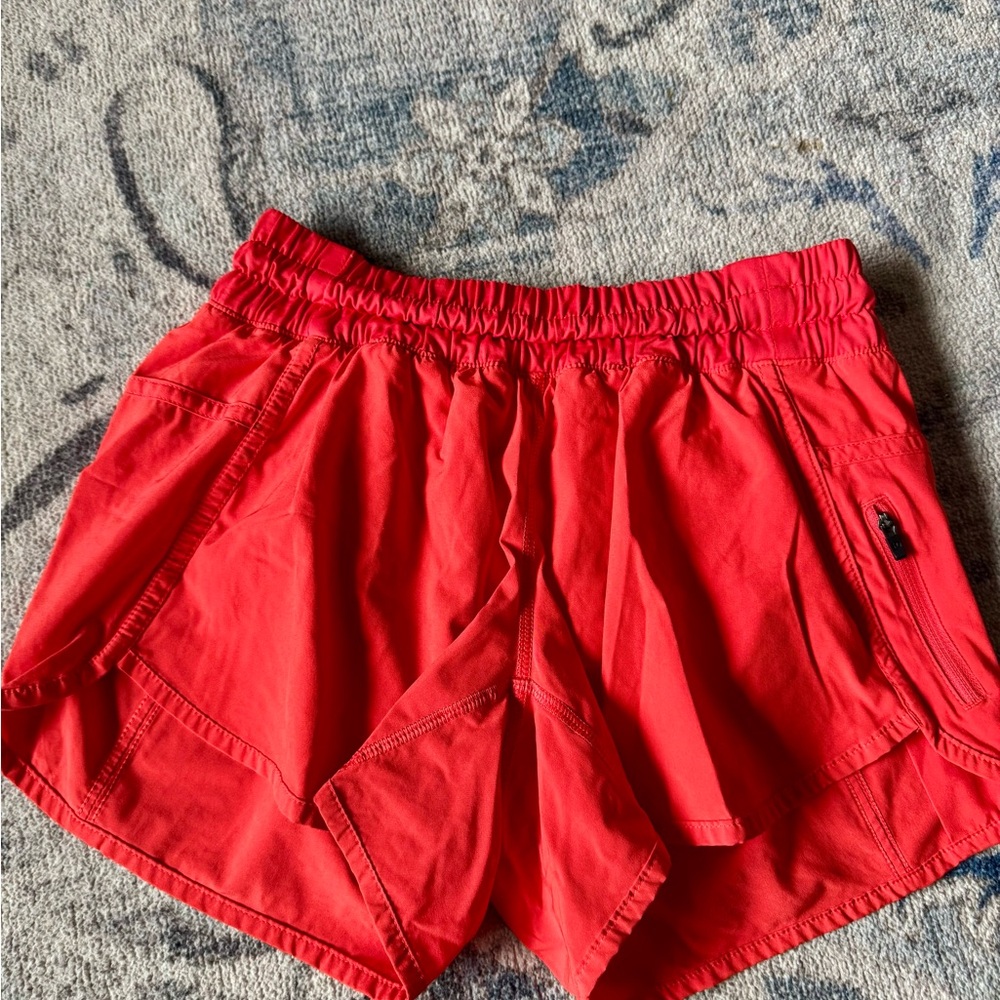 Lululemon Red-Orange shorts